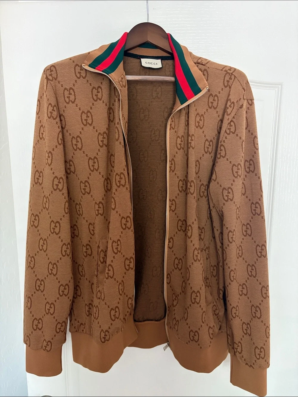 Gucci Brown Monogram GG Sweat suit